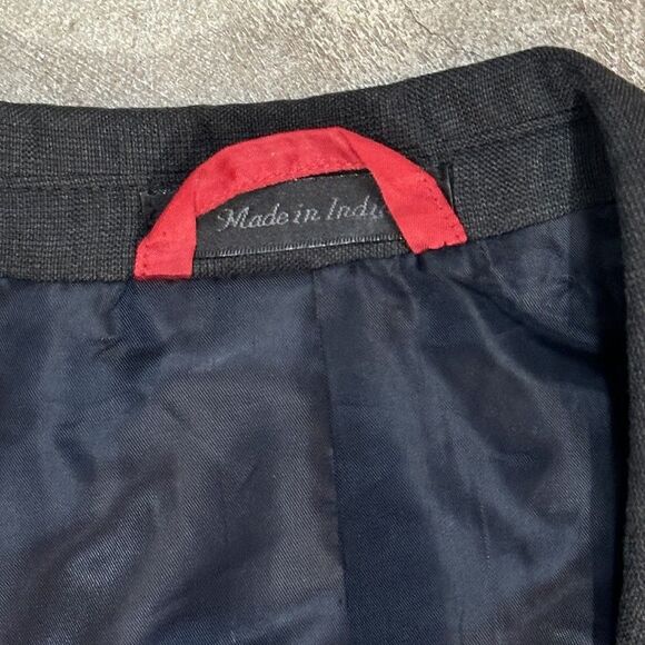 NWT CHAPS Men's Slim Fit 40R Gray Polyester Blend Blazer Sport Coat Jacket - Picture 4 of 16